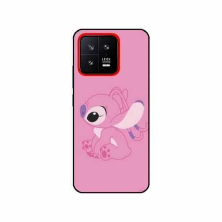 Husa personalizata tip carcasa HQPrint pentru Xiaomi 13, model Pink Stitch, multicolor, S1D1M0005