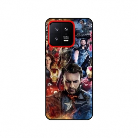 Husa personalizata tip carcasa HQPrint pentru Xiaomi 13, model Avengers Endgame, multicolor, S1D1M0009