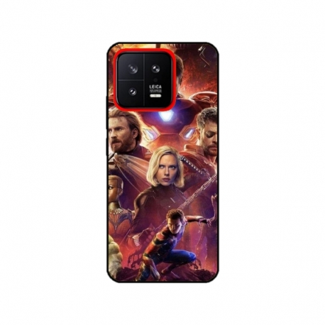 Husa personalizata tip carcasa HQPrint pentru Xiaomi 13, model Avengers Inifinity War, multicolor, S1D1M0010
