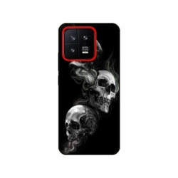 Husa personalizata tip carcasa HQPrint pentru Xiaomi 13, model Skulls, multicolor, S1D1M0032