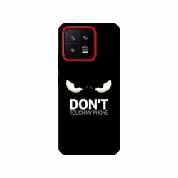 Husa personalizata tip carcasa HQPrint pentru Xiaomi 13, model Dont touch my phone 1, multicolor, S1D1M0035