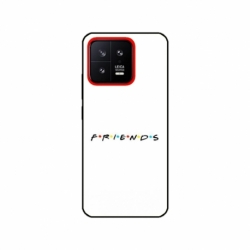 Husa personalizata tip carcasa HQPrint pentru Xiaomi 13, model FRIENDS 1, multicolor, S1D1M0043