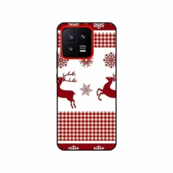 Husa personalizata tip carcasa HQPrint pentru Xiaomi 13, model Reindeer 1, multicolor, S1D1M0051