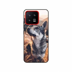 Husa personalizata tip carcasa HQPrint pentru Xiaomi 13, model Dog 1, multicolor, S1D1M0064