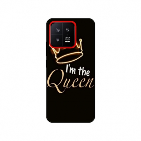 Husa personalizata tip carcasa HQPrint pentru Xiaomi 13, model Im the Queen, multicolor, S1D1M0101