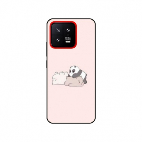 Husa personalizata tip carcasa HQPrint pentru Xiaomi 13, model Bears 3, multicolor, S1D1M0115