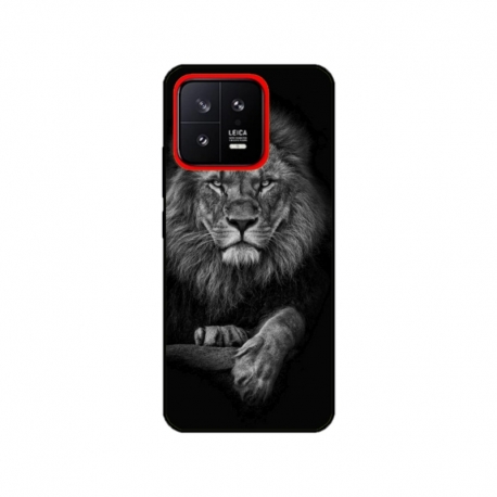 Husa personalizata tip carcasa HQPrint pentru Xiaomi 13, model Lion 2, multicolor, S1D1M0117