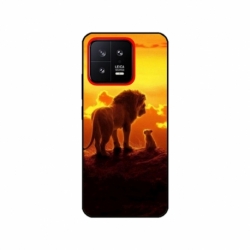 Husa personalizata tip carcasa HQPrint pentru Xiaomi 13, model Lion King 1, multicolor, S1D1M0119