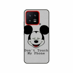 Husa personalizata tip carcasa HQPrint pentru Xiaomi 13, model Dont Touch my Phone 3, multicolor, S1D1M0123