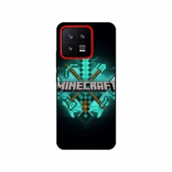 Husa personalizata tip carcasa HQPrint pentru Xiaomi 13, model Minecraft 2, multicolor, S1D1M0126