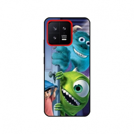 Husa personalizata tip carcasa HQPrint pentru Xiaomi 13, model Monster INC, multicolor, S1D1M0127
