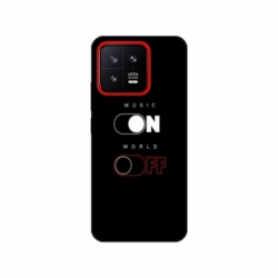 Husa personalizata tip carcasa HQPrint pentru Xiaomi 13, model Phone On World Off, multicolor, S1D1M0131