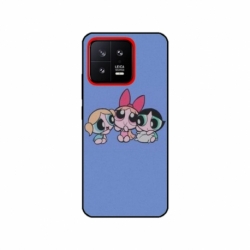 Husa personalizata tip carcasa HQPrint pentru Xiaomi 13, model Powerpuff Girls, multicolor, S1D1M0135