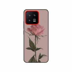 Husa personalizata tip carcasa HQPrint pentru Xiaomi 13, model Flowers 8, multicolor, S1D1M0141