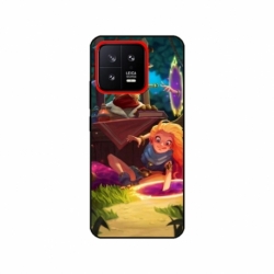 Husa personalizata tip carcasa HQPrint pentru Xiaomi 13, model Tangled, multicolor, S1D1M0150