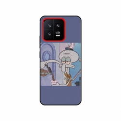 Husa personalizata tip carcasa HQPrint pentru Xiaomi 13, model Squidward 1, multicolor, S1D1M0161