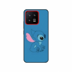 Husa personalizata tip carcasa HQPrint pentru Xiaomi 13, model Blue Stich, multicolor, S1D1M0192