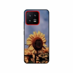 Husa personalizata tip carcasa HQPrint pentru Xiaomi 13, model Sunflower 1, multicolor, S1D1M0193