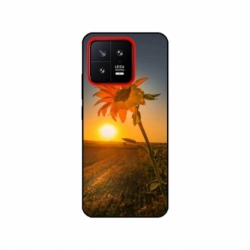 Husa personalizata tip carcasa HQPrint pentru Xiaomi 13, model Sunflower 2, multicolor, S1D1M0194