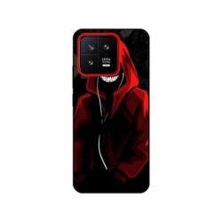 Husa personalizata tip carcasa HQPrint pentru Xiaomi 13, model Evil Hoodie Man, multicolor, S1D1M0197