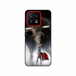 Husa personalizata tip carcasa HQPrint pentru Xiaomi 13, model Bull, multicolor, S1D1M0205