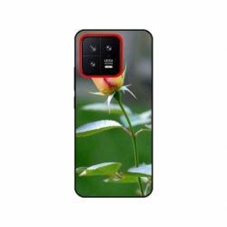 Husa personalizata tip carcasa HQPrint pentru Xiaomi 13, model Flowers 13, multicolor, S1D1M0206