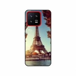 Husa personalizata tip carcasa HQPrint pentru Xiaomi 13, model Nice View 8, multicolor, S1D1M0209