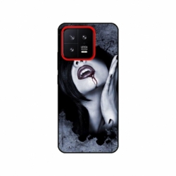 Husa personalizata tip carcasa HQPrint pentru Xiaomi 13, model Vampire, multicolor, S1D1M0210