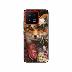 Husa personalizata tip carcasa HQPrint pentru Xiaomi 13, model Fox, multicolor, S1D1M0213