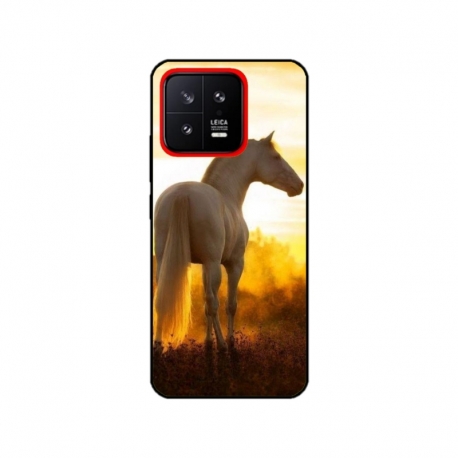 Husa personalizata tip carcasa HQPrint pentru Xiaomi 13, model Horse 2, multicolor, S1D1M0218