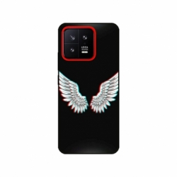 Husa personalizata tip carcasa HQPrint pentru Xiaomi 13, model Angel, multicolor, S1D1M0219