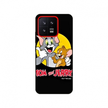 Husa personalizata tip carcasa HQPrint pentru Xiaomi 13, model Tom and Jerry 4, multicolor, S1D1M0226