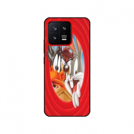 Husa personalizata tip carcasa HQPrint pentru Xiaomi 13, model Looney Tunes 2, multicolor, S1D1M0227