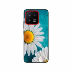 Husa personalizata tip carcasa HQPrint pentru Xiaomi 13, model Petunia 1, multicolor, S1D1M0235
