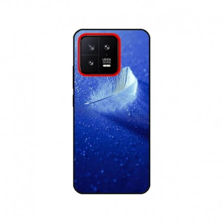 Husa personalizata tip carcasa HQPrint pentru Xiaomi 13, model Pana, multicolor, S1D1M0236