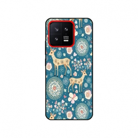 Husa personalizata tip carcasa HQPrint pentru Xiaomi 13, model Mandela 1, multicolor, S1D1M0254