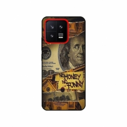 Husa personalizata tip carcasa HQPrint pentru Xiaomi 13, model No Money No Funny, multicolor, S1D1M0262