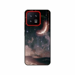 Husa personalizata tip carcasa HQPrint pentru Xiaomi 13, model Falling Stars, multicolor, S1D1M0269