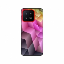 Husa personalizata tip carcasa HQPrint pentru Xiaomi 13, model Colorful 1, multicolor, S1D1M0273