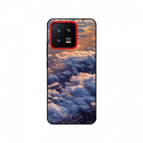 Husa personalizata tip carcasa HQPrint pentru Xiaomi 13, model Beautiful Sky, multicolor, S1D1M0277