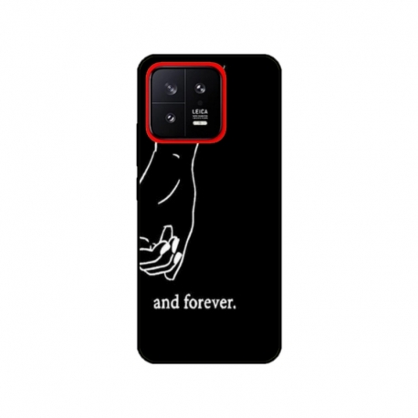 Husa personalizata tip carcasa HQPrint pentru Xiaomi 13, model Always and Forever 2, multicolor, S1D1M0280