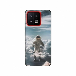 Husa personalizata tip carcasa HQPrint pentru Xiaomi 13, model Astronaut in the Clouds, multicolor, S1D1M0290