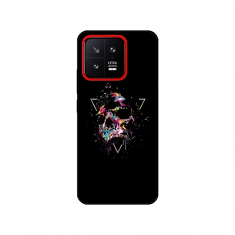 Husa personalizata tip carcasa HQPrint pentru Xiaomi 13, model Colorful 5, multicolor, S1D1M0302