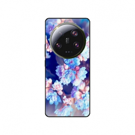 Husa personalizata tip carcasa HQPrint pentru Xiaomi 13 Ultra, model Flowers 2, multicolor, S1D1M0038
