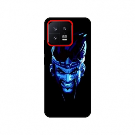 Husa personalizata tip carcasa HQPrint pentru Xiaomi 13, model Blue King, multicolor, S1D1M0305