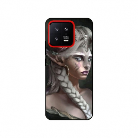 Husa personalizata tip carcasa HQPrint pentru Xiaomi 13, model Alien Queen, multicolor, S1D1M0308