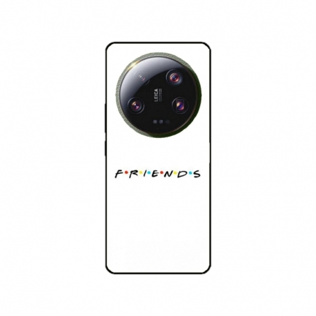 Husa personalizata tip carcasa HQPrint pentru Xiaomi 13 Ultra, model FRIENDS 1, multicolor, S1D1M0043