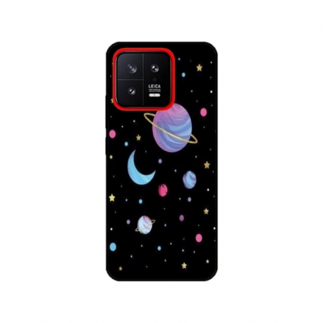 Husa personalizata tip carcasa HQPrint pentru Xiaomi 13, model Colorful 6, multicolor, S1D1M0311