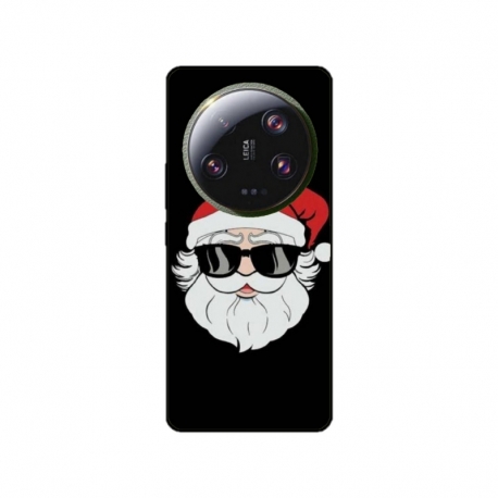 Husa personalizata tip carcasa HQPrint pentru Xiaomi 13 Ultra, model Cool Santa, multicolor, S1D1M0046
