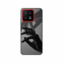 Husa personalizata tip carcasa HQPrint pentru Xiaomi 13, model Hand Reach, multicolor, S1D1M0318